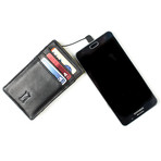 Power Wallet // Pocket Wallet + Battery (Black)