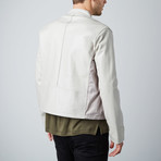 Cheltenham // Rogue Leather Jacket // Beige (2XL)