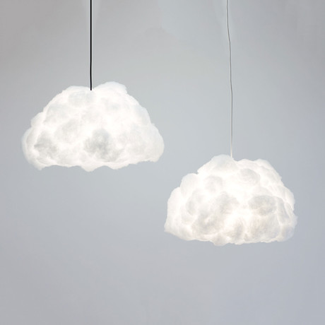 Lampshade Cloud // Pendant (Hardwire Kit // Small Cloud)