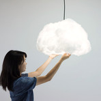 Lampshade Cloud // Pendant (Swag Kit // Small Cloud)