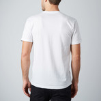 Happy Palm Tee // White (M)