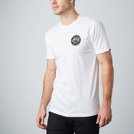 Mad Cat Tee // White (S)