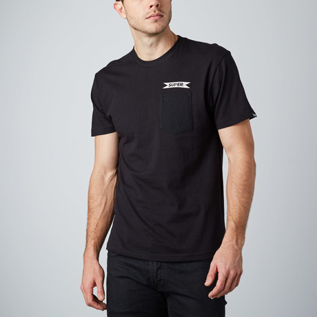 Pool Pocket Tee // Black (S)
