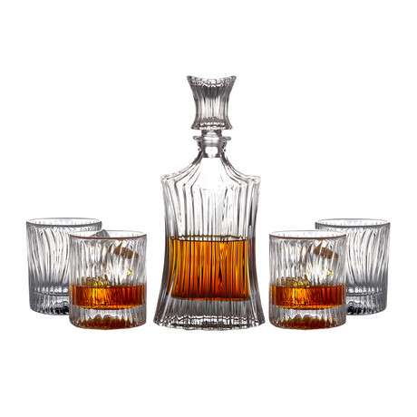 Augusta Decanter + Glasses Set