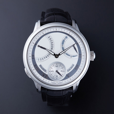Maurice Lacroix Masterpiece Calendrier Retrograde Manual Wind // MP7268-SS001110 // Pre-Owned