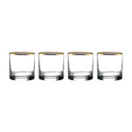 Michel Old Fashion Glasses // Set of 4