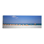 Beach Scene, Miami, Florida (12"W x 36"H x 0.75"D)