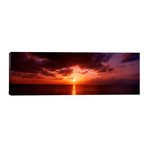 Sunrise Miami FL USA // Panoramic Images (36"W x 12"H x 0.75"D)