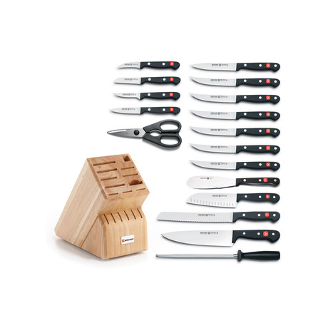 Gourmet // Block Set // Set of 18 (Beech)
