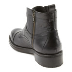 Double Monk Strap Boot // Black + Grey (US: 13)