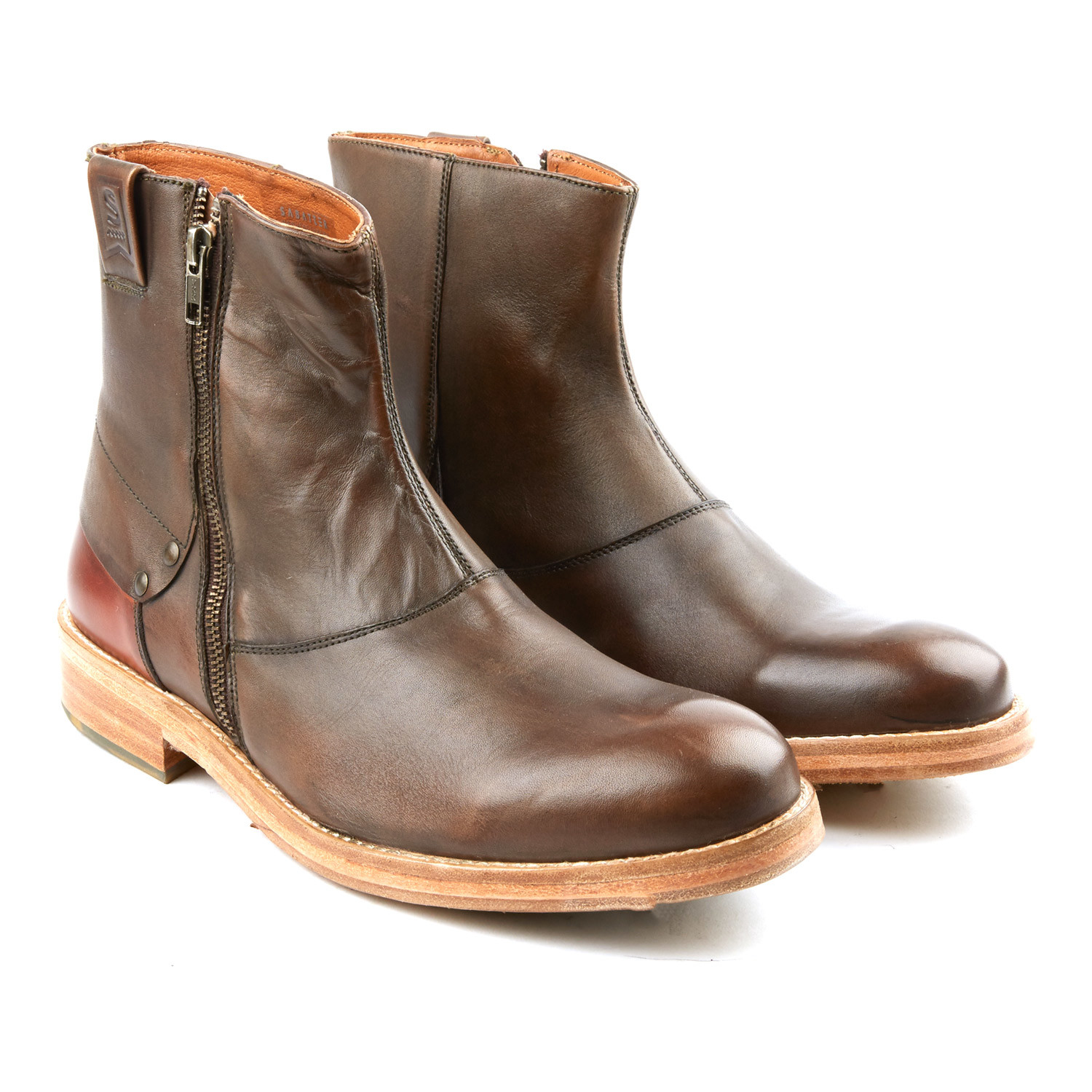 Moto Boot // Moss + Honey (US: 7) - Sabatter - Touch of Modern