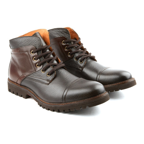 Combat Boots // Brown (US: 7)
