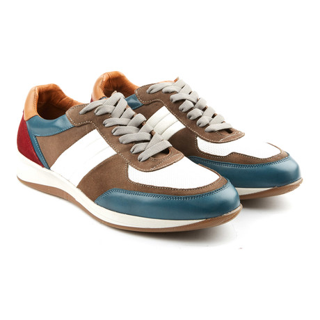 Franchesco Casual Sneaker // Blue + Red (US: 7)
