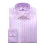 Offer Button-Up Shirt // Purple + Pink (2XL)