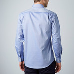 Textured Dress Shirt // Blue (US: 16.5R)