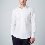 Luca Baretti // Modern Fit Shirt // White (US: 18R)