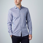 Luca Baretti // Modern Fit Shirt // Blue Check (US: 17.5R)