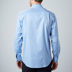 Gingham Dress Shirt // Light Blue (US: 16.5R)