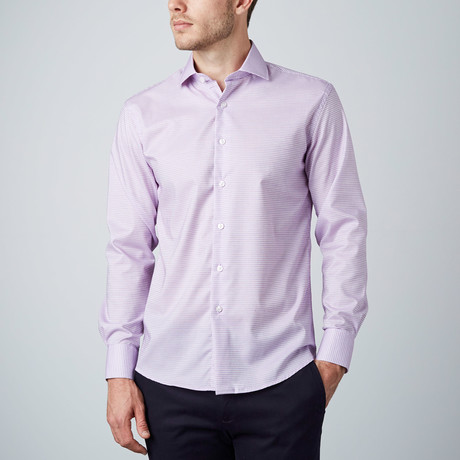 Box Dress Shirt // Purple (US: 15R)
