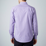 Plaid Dress Shirt // Purple (US: 16R)