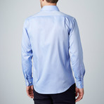 Luca Baretti // Modern Fit Shirt // Ocean Blue (US: 16.5R)