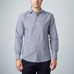 Modern Fit Shirt // Black + White Gingham (US: 16R)