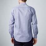 Luca Baretti // Modern Fit Shirt // Blue Check (US: 17.5R)