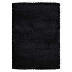 Treasure Rug // Black (5'7"L x 7'9"W)