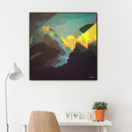 Peaking Through (16"W x 16"H x 2"D)