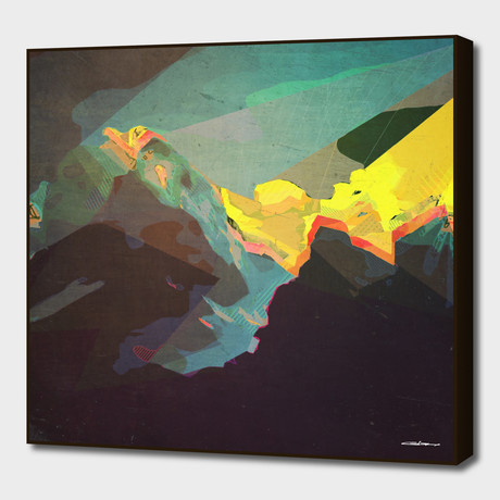 Peaking Through (16"W x 16"H x 2"D)