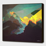 Peaking Through (16"W x 16"H x 2"D)