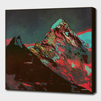 Blood Moon (16"W x 16"H x 2"D)