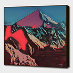 A Long Slow Glow (16"W x 16"H x 2"D)