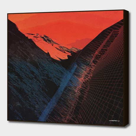 The Valley (16"W x 16"H x 2"D)