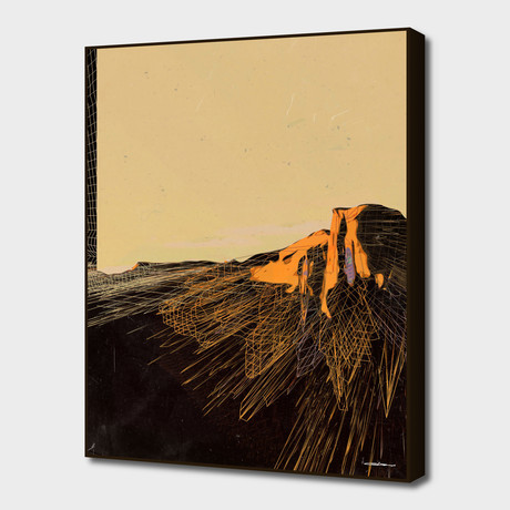 Into Dust (16"W x 16"H x 2"D)