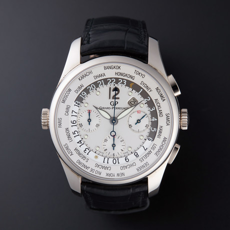 Girard Perregaux World Time Chronograph Automatic // 49805 // Store Display