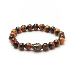 Buddha + Tiger Eye Bracelet