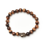 Buddha + Tiger Eye Bracelet