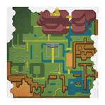 The Legend of Zelda, Light World (Unframed)