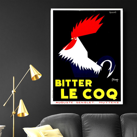 Bitter Le Coq (30"W x 24"H x 1.5"D)