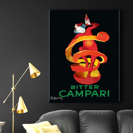 Campari Twist (30"W x 24"H x 1.5"D)