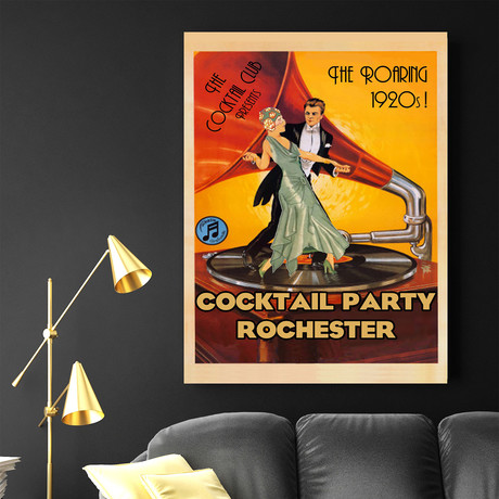 Cocktail Party (30"W x 24"H x 1.5"D)