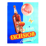 Drink Excelsior (30"W x 24"H x 1.5"D)