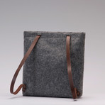Auster Felt Bag // Grey