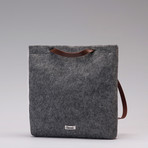 Auster Felt Bag // Grey