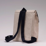 Tchang Canvas Backpack // Ecru
