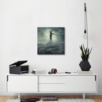 Queen Of The Darkness // hardibudi (18"W x 18"H x 0.75"D)