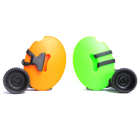 SKIDDI Wheels 2 Pack // Orange + Lime
