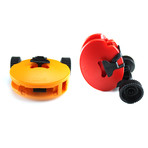 SKIDDI Wheels 2 Pack // Orange + Red