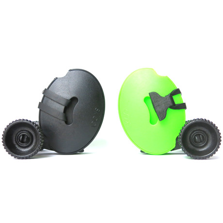 SKIDDI Wheels 2 Pack // Black + Lime